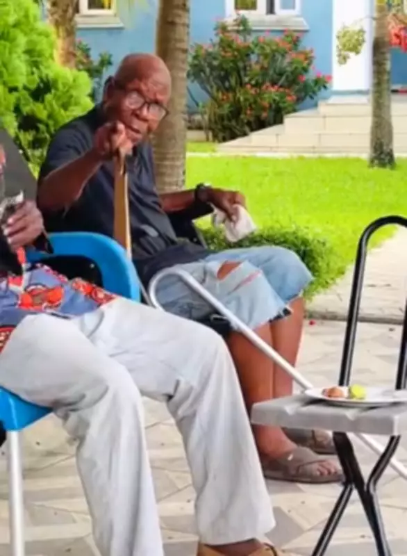 Nigerian Father, 93, Warns Son Against Posting Wife on Facebook in Viral Video