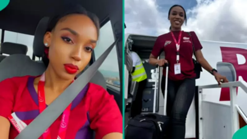 Nigerian Flight Attendant's Emotional Resignation Video Goes Viral on TikTok