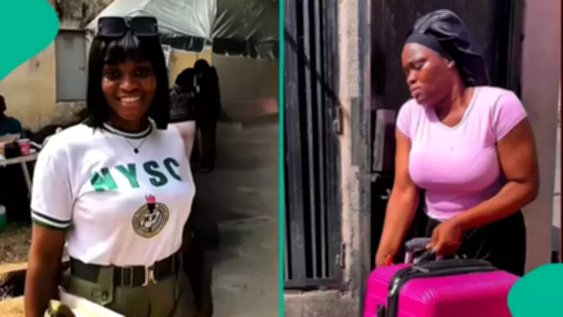 Nigerian Lady Returns Home After Failed Hustles Post-NYSC in Abuja