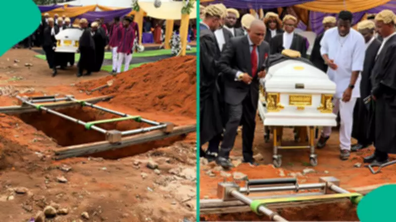Nigerian Lawyer's Burial Video Sparks Online Debate Over Legal Profession Myths