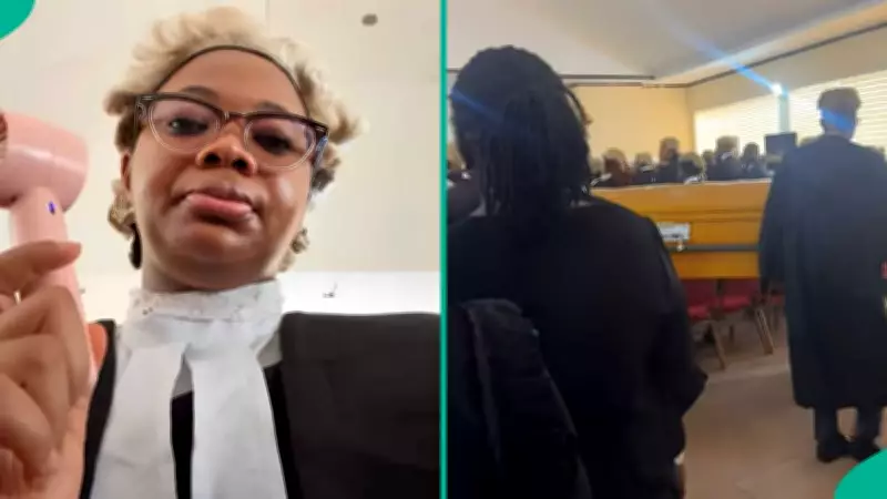 Nigerian Lawyers Pay Courtroom Tribute to Late Colleague Before Burial, Video Goes Viral