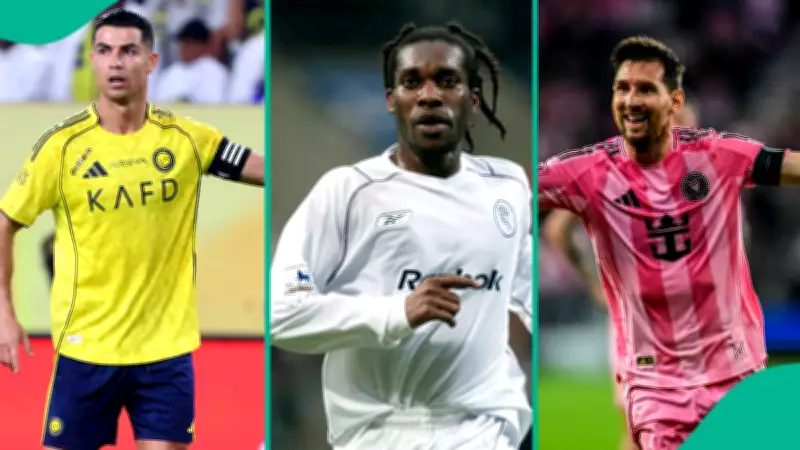 Nigerian Legend Jay-Jay Okocha Outranks Messi and Ronaldo in Global Skill Rankings