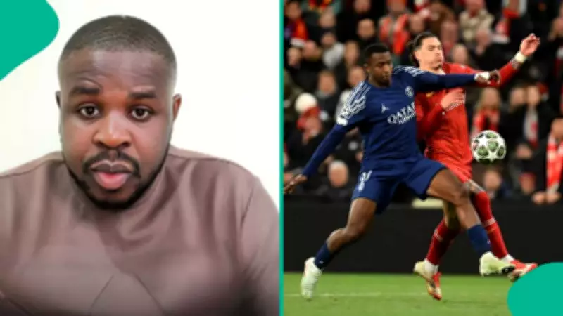 Nigerian Liverpool Fan's Defensive Tactic Advice for UCL Clash Against PSG