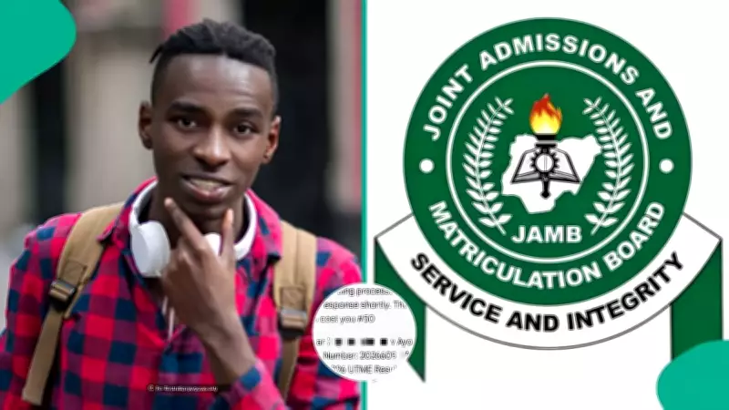 Nigerian Man Celebrates High 2026 UTME Score After Midnight Check, Seeks Support