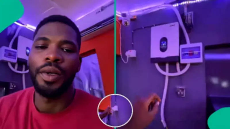 Nigerian Man Powers AC, 3 TVs, Fridge with 2kVA Solar Inverter