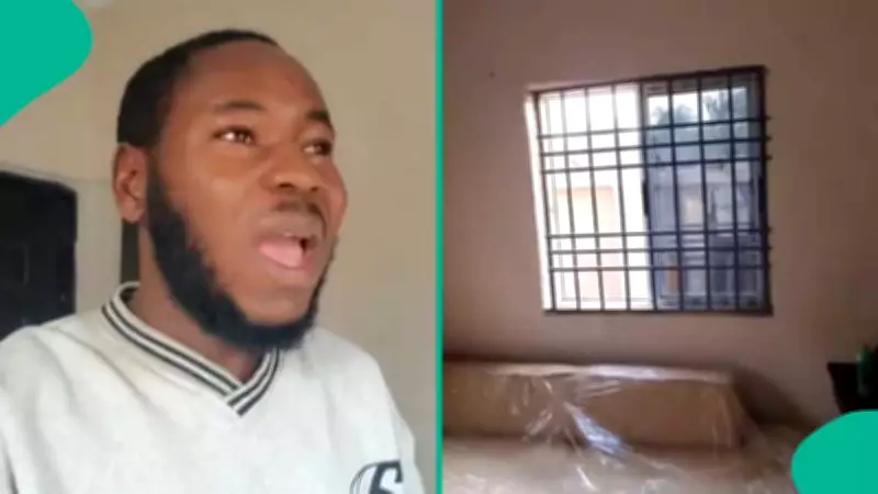 Nigerian Man's DIY Solution to High Curtain Prices Sparks Online Debate