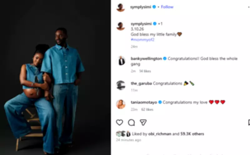 Nigerian Music Stars Simi and Adekunle Gold Welcome Second Child