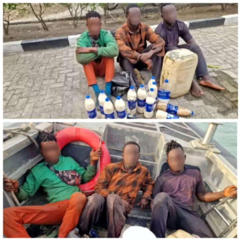 Nigerian Navy Intercepts Three Stowaways Off Lagos Coast in Maritime Security Operation