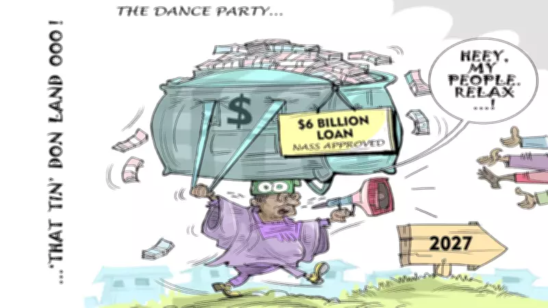 Nigerian Newspaper Cartoon Satirizes Political and Social Issues