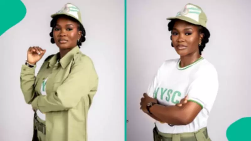 Nigerian NYSC Member Celebrates Historic Family Milestone as First Corper