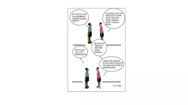 Nigerian Political Cartoon Satirizes Current Affairs and Governance Issues