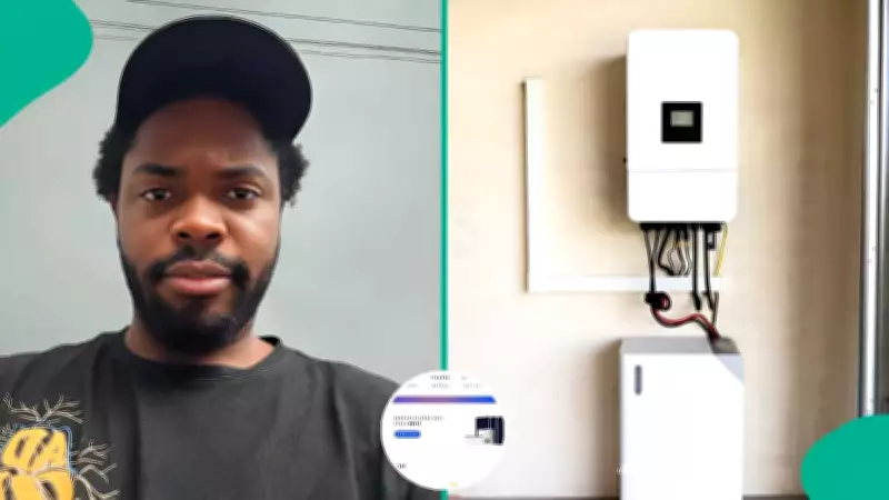 Nigerian Remote Worker Saves for Solar to Escape Generator Noise and Fuel Stress