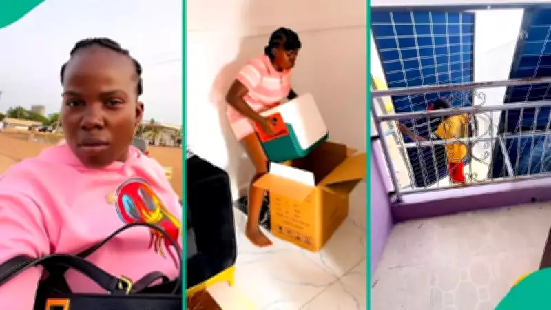 Nigerian Tenant's Ingenious Solar Solution After Landlord's Roof Refusal