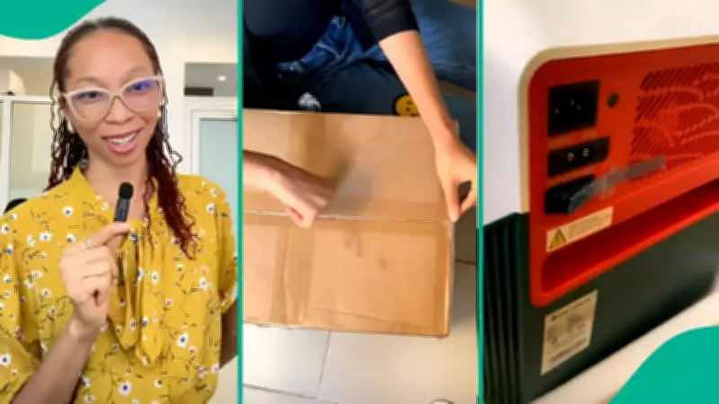 Nigerian Woman Buys Solar Generator Amid National Grid Collapse Fears, Shares Cost