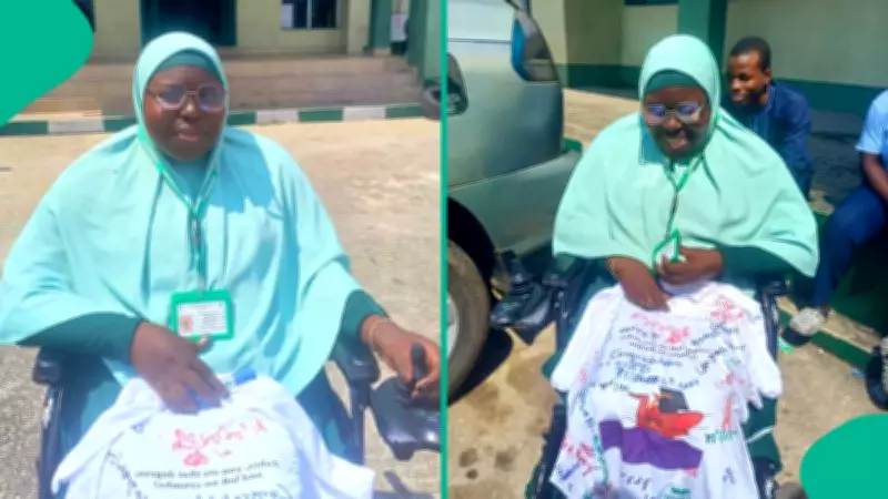 Nigerian Woman Celebrates NOUN Graduation 11 Years After Secondary School