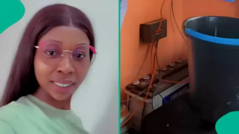 Nigerian Woman Discovers 3-Year Mistake in Solar Battery Water Usage