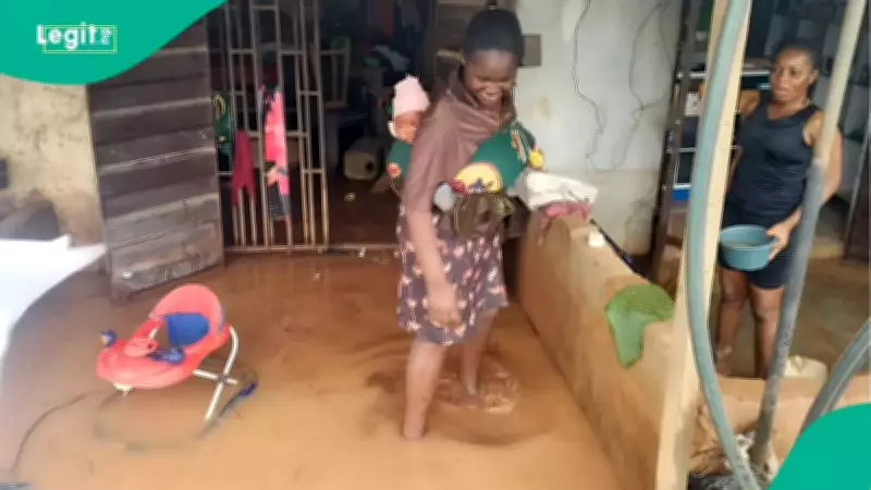 Nnewi Flood Disaster: Heavy Rain Destroys Homes and Businesses in Anambra
