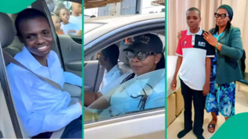 OPM Woman Drives Autistic Husband in New Lexus Gifted by Apostle Chibuzor