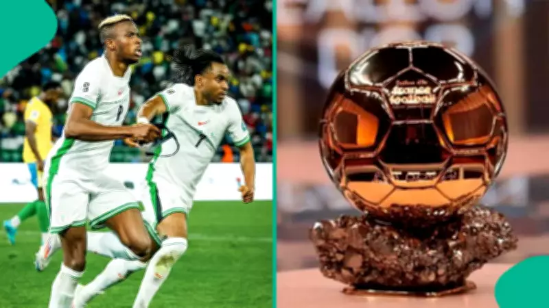 Osimhen and Lookman Omitted Again as New Ballon d'Or 2026 Top 10 Rankings Surface