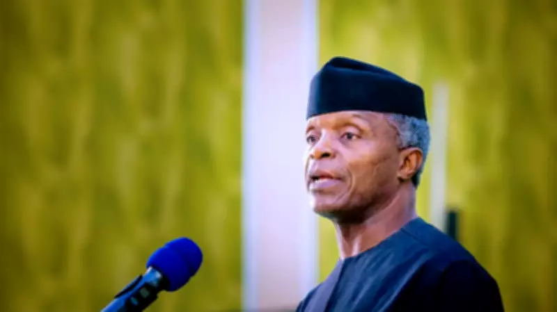 Osinbajo Inaugurates 6.72km Agbura Oxbow Lake Road in Bayelsa