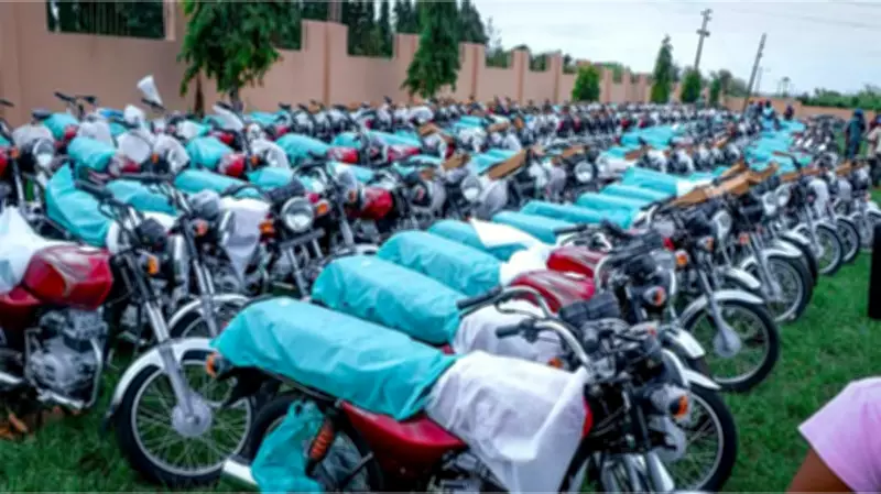 Osun LG Chairmen Donate 300 Motorcycles to Boost Security Operations