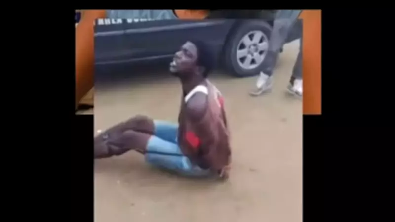 Outrage in Warri as Policeman Shoots Tied-Up Suspect Dead on Video