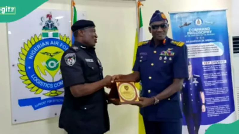 Police AIG Visits Air Force Base, Advocates Enhanced Security Coordination
