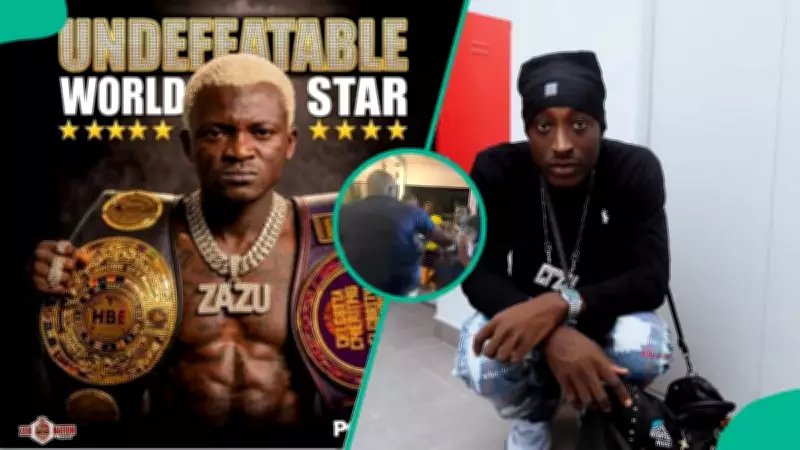 Portable and Carter Efe's Pre-Fight Brawl Escalates Ahead of Boxing Match