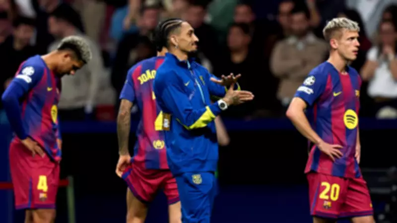 Raphinha Apologizes for Gesture Toward Atletico Fan After Barcelona's Champions League Exit