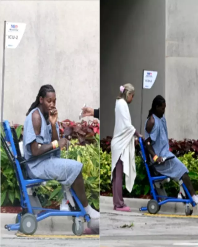 Rapper Offset Pictured in Wheelchair After Florida Casino Shooting