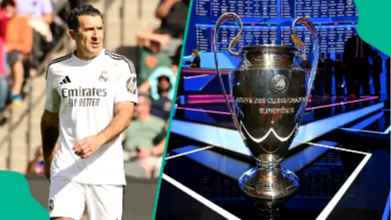 Real Madrid Legend Luis Figo Predicts Champions League Winner, Snubs Arsenal