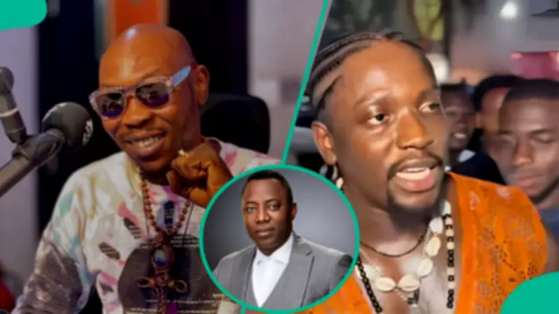 Seun Kuti Clashes with VeryDarkMan's Fans, Wizkid Supporters Celebrate Online Drama