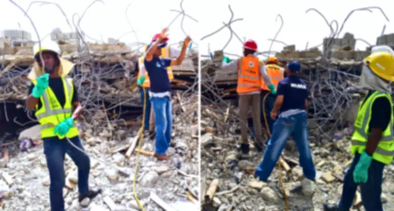 Seven Injured as Two-Storey Building Collapses in Abuja's Jikwoyi Area