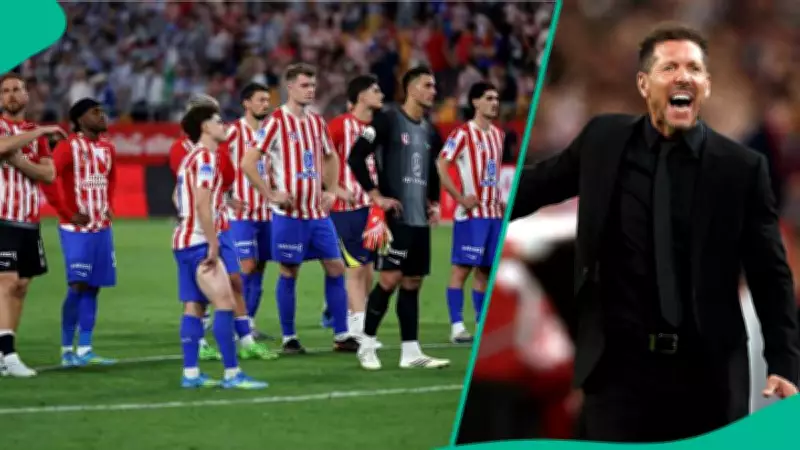Simeone Blames Missed Chances for Atletico's Copa del Rey Final Defeat to Real Sociedad