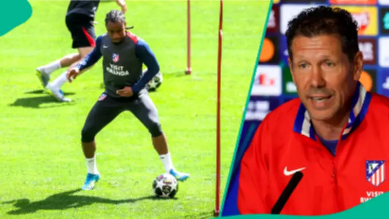 Simeone Provides Update on Lookman Injury Ahead of Arsenal UCL Clash