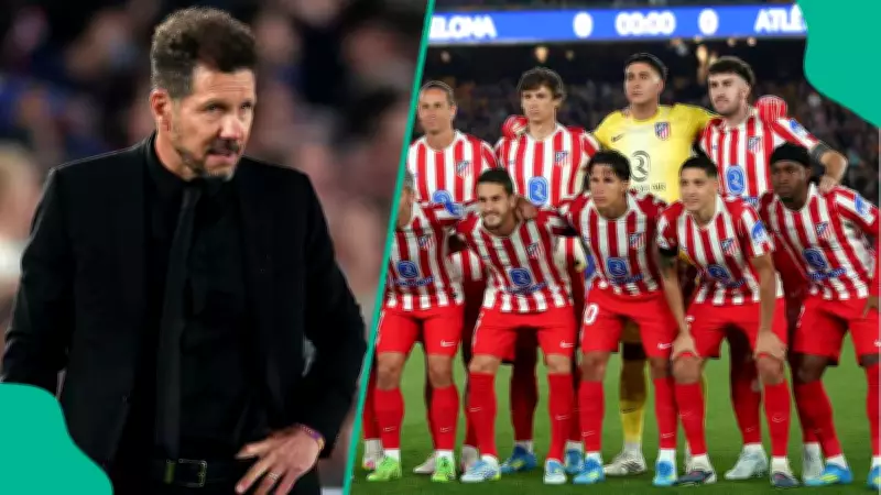 Simeone's Bold Rotation: Entire Atletico XI Benched vs Sevilla Ahead of Barca Clash