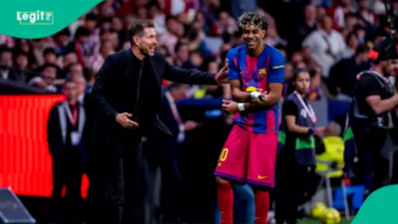 Simeone's Tennis Jibe to Yamal Ahead of Crucial Barcelona UCL Clash