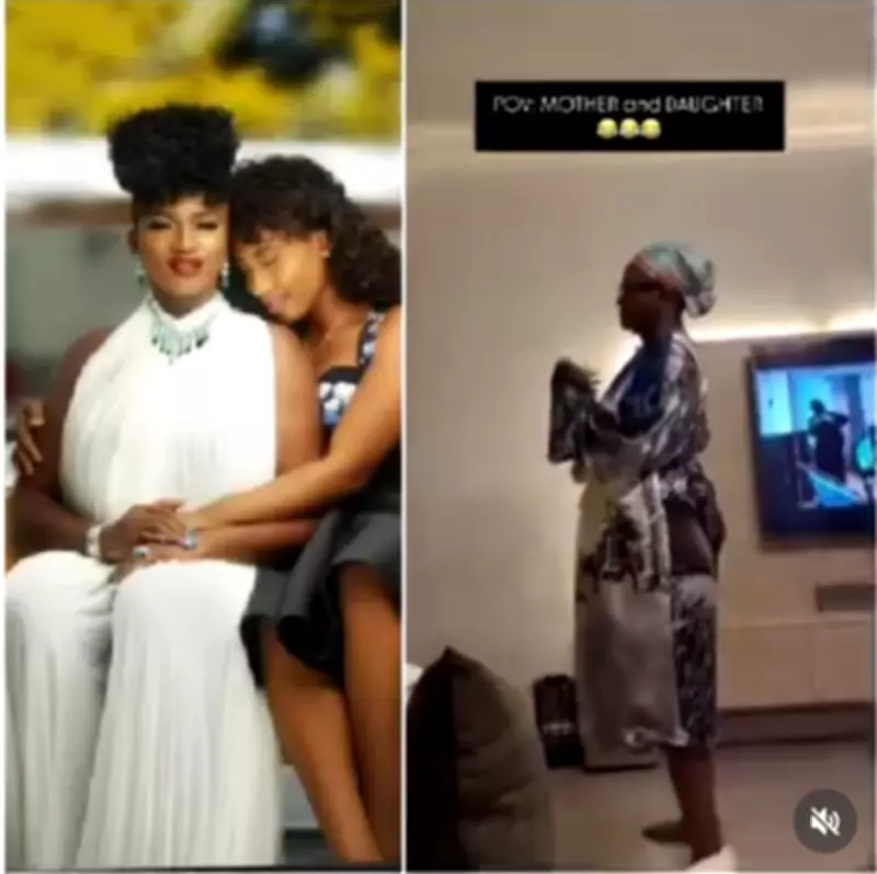 Singer Waje Shares Heartwarming Playful Wrestling Video with Daughter