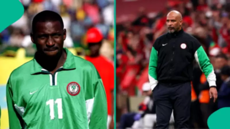 Super Eagles Legend Garba Lawal Advises Coach Eric Chelle Ahead of 2027 AFCON