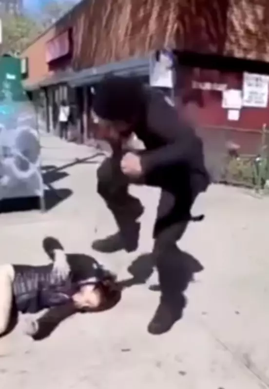 Teen Boy Stomps on Girl's Head After She Refuses to Give Phone Number