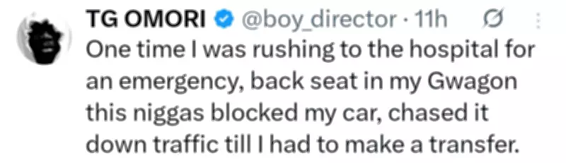 TG Omori Parks Expensive Cars After Harassment by Lagos Traffic Thugs