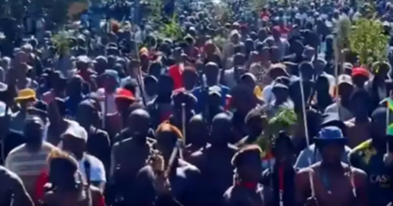 Thousands March in South Africa Demanding Foreigners Leave the Country