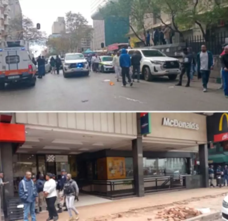 Three Foreigners Killed in Daylight McDonald's Shooting in Johannesburg