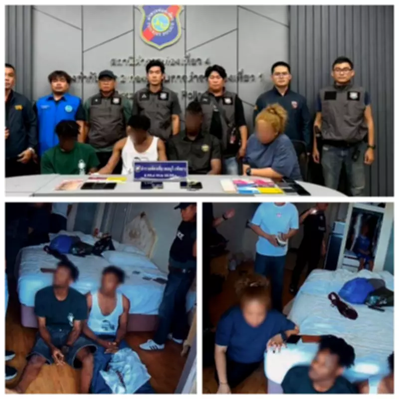 Three Nigerians, Thai Woman Arrested in Thailand Romance Scam