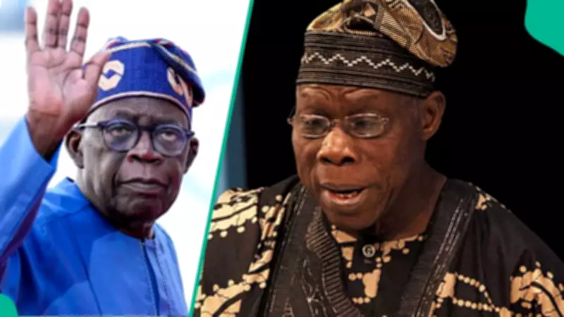 Tinubu Bows to Obasanjo at Ogun Airport Commissioning, Launches State Aviation Program