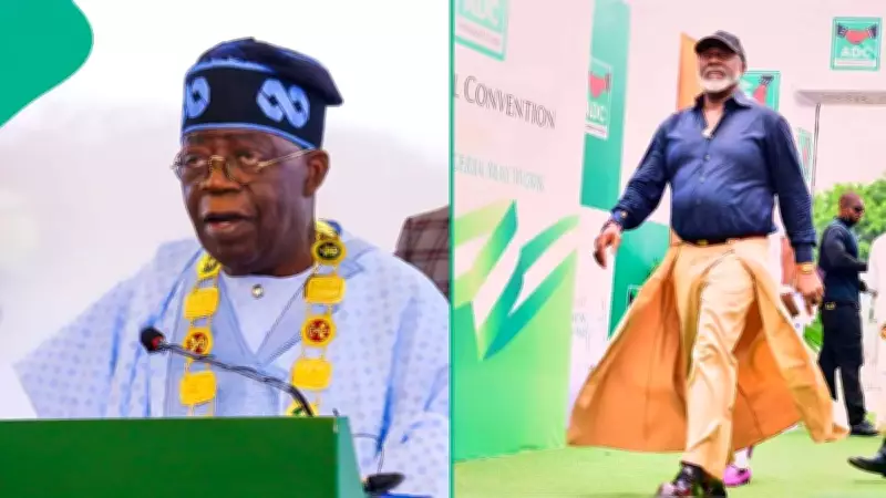 Tinubu's Media Aide Criticizes Dino Melaye Over ADC Convention Outfit