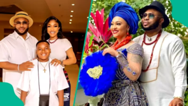 Tonto Dikeh Locks Comment Section Amid Ex-Husband Churchill's Marriage Crisis