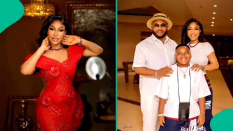 Tonto Dikeh Sparks Reconciliation Rumors with Family Photo and Prayer Post
