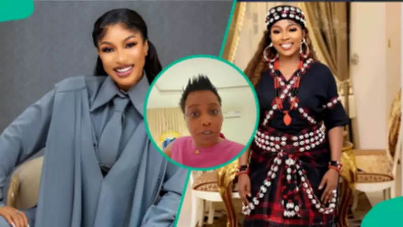 Tonto Dikeh's Alleged Native Doctor Drags Her Amid Doris Ogala Feud