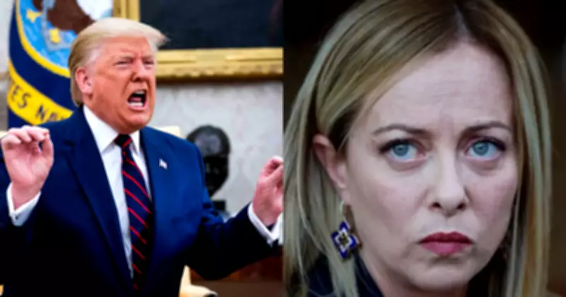 Trump Blasts Italian PM Meloni Over Iran War Stance, Straining Alliance